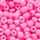 Seed beads ± 4mm Carmine pink